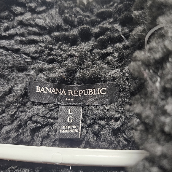 Banana Republic Black Teddy Jacket - Picture 4 of 5
